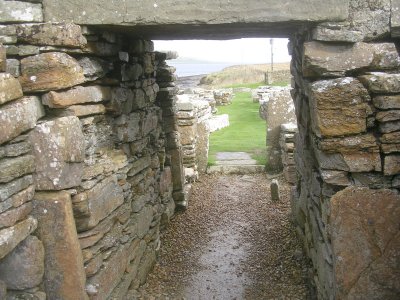 Skara Brae Room Passageway.